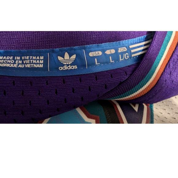 Adidas Utah Jazz Karl Malone Soul Swingman Jersey Mens Large - Picture 8 of 9